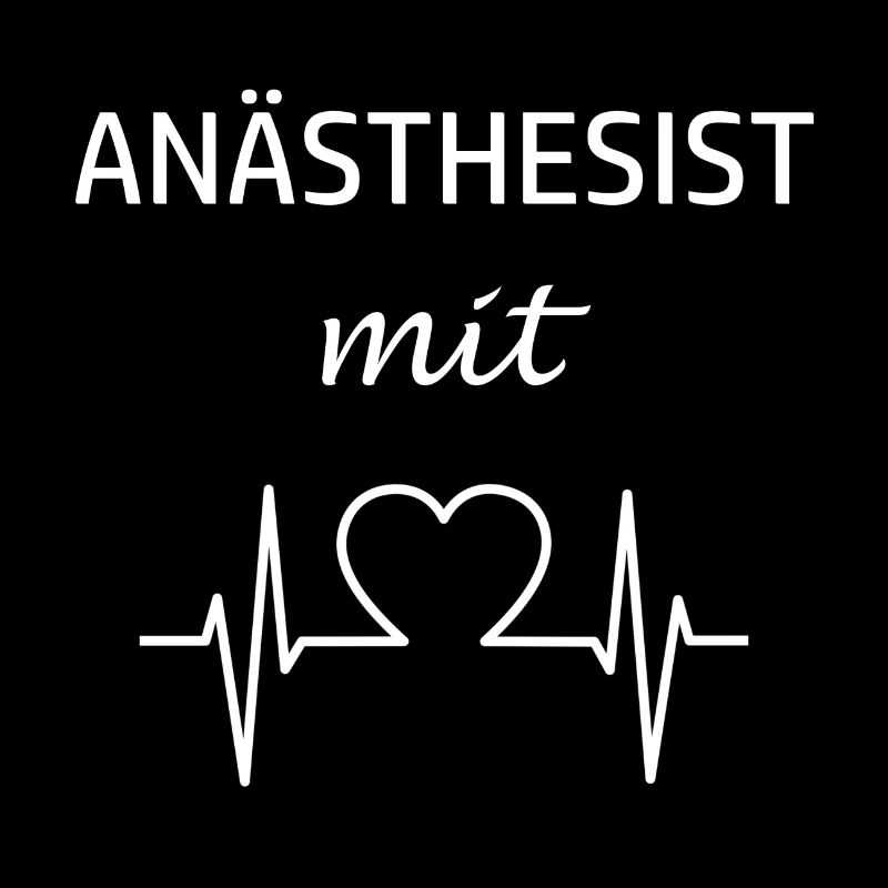 Anästhesist mit Herz