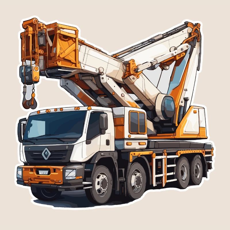 Kran / Baustelle / Seilwinde / Kransystem