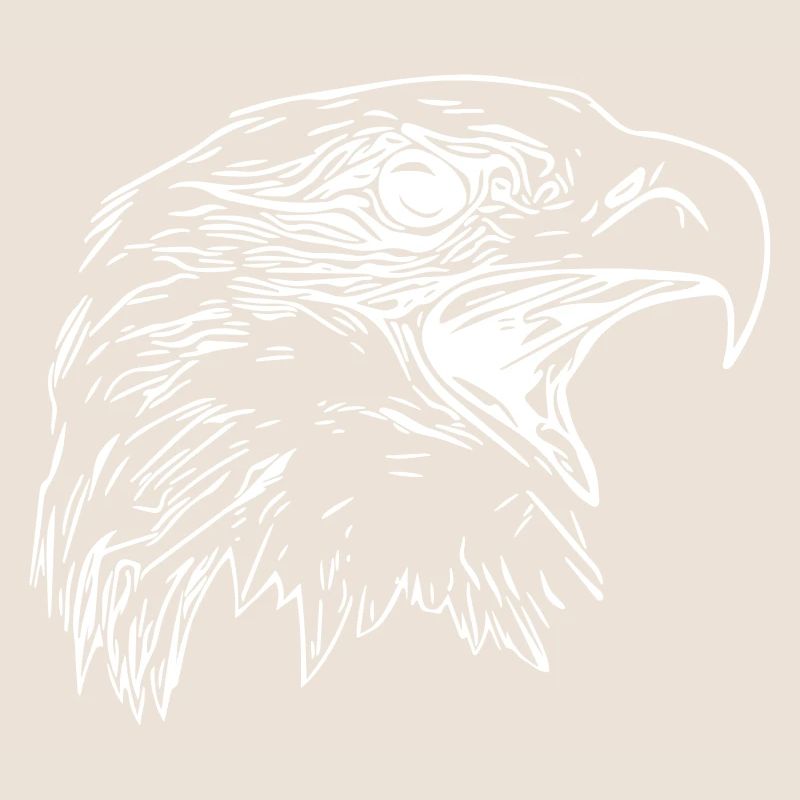 Adler Kopf - Königlicher Vector Greifvogel