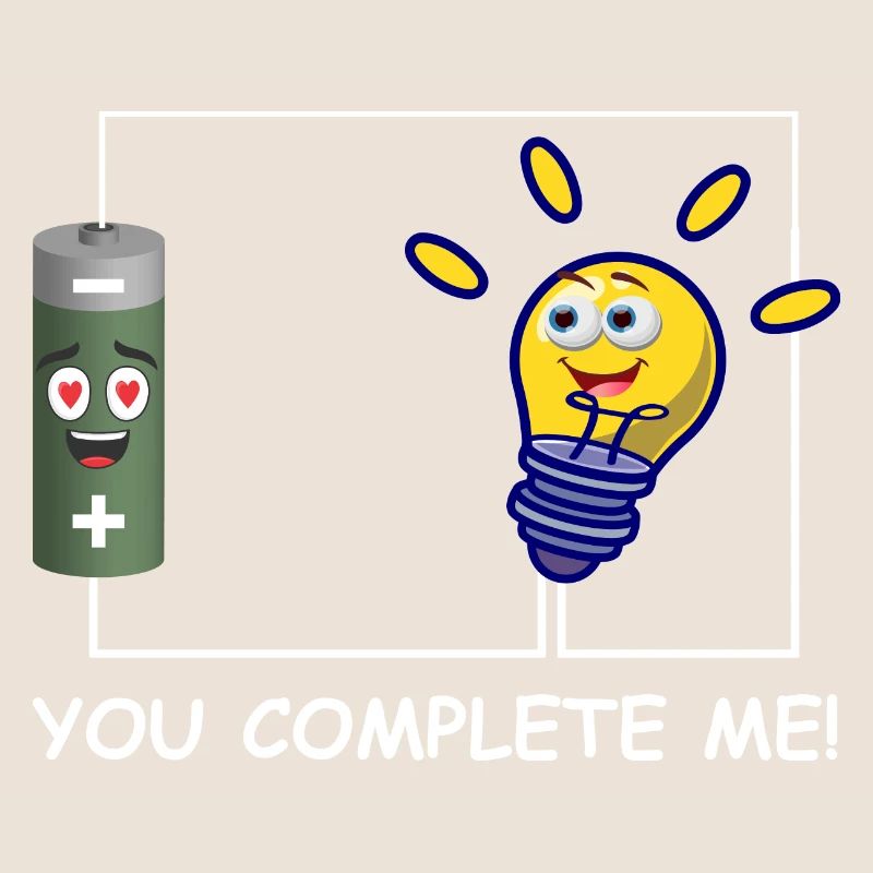 Tu me complètes - Funny Physics Electrical Design