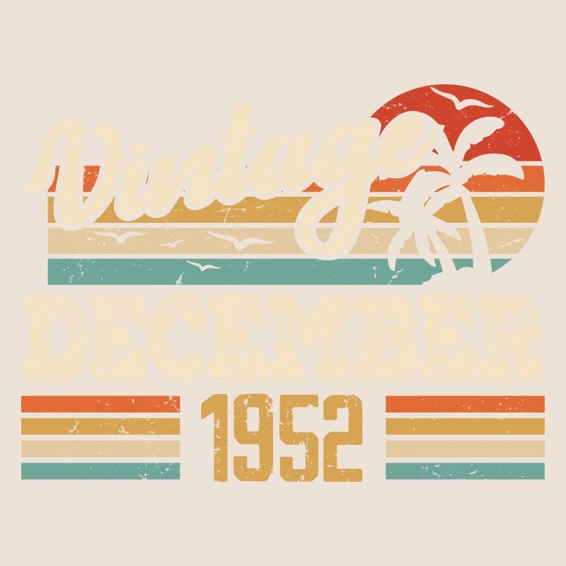 Dezember 1952 Vintage Retro Geburtstagsgeschenk
