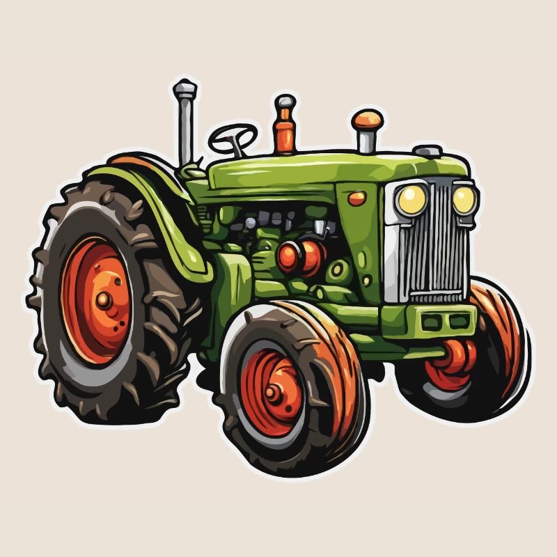 Tractor / Agriculture / Farmer / Field Work