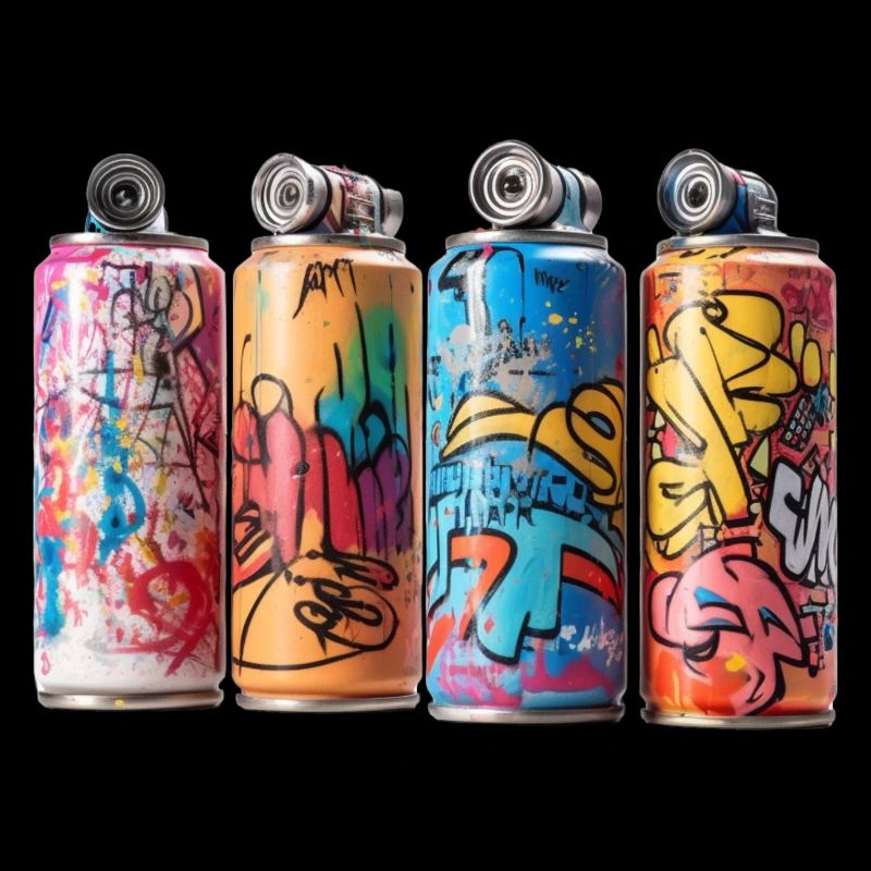 BOMBE PEINTURE GRAFFITI STREET ART