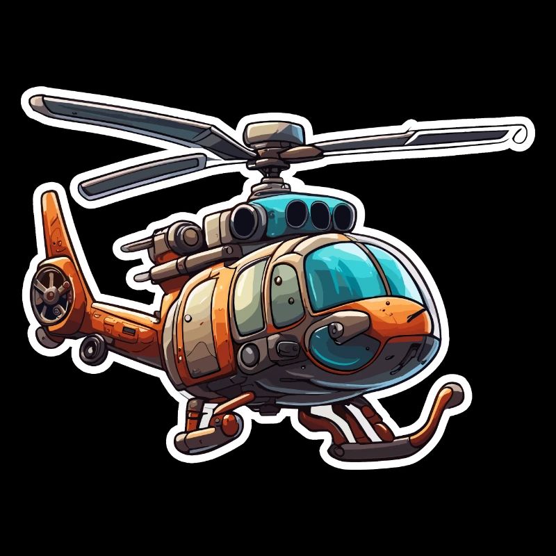Helikopter / Hubschrauber / fliegen / Luftfahrt