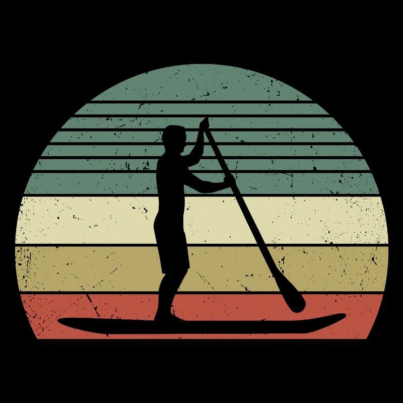 Rétro Paddle Surf