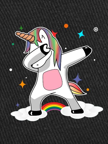 Arc-en-Unicorn tamponnant