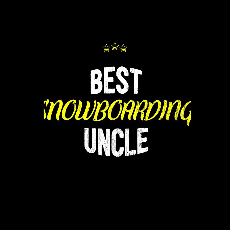 Distressed - BEST UNCLE SNOWBOARD