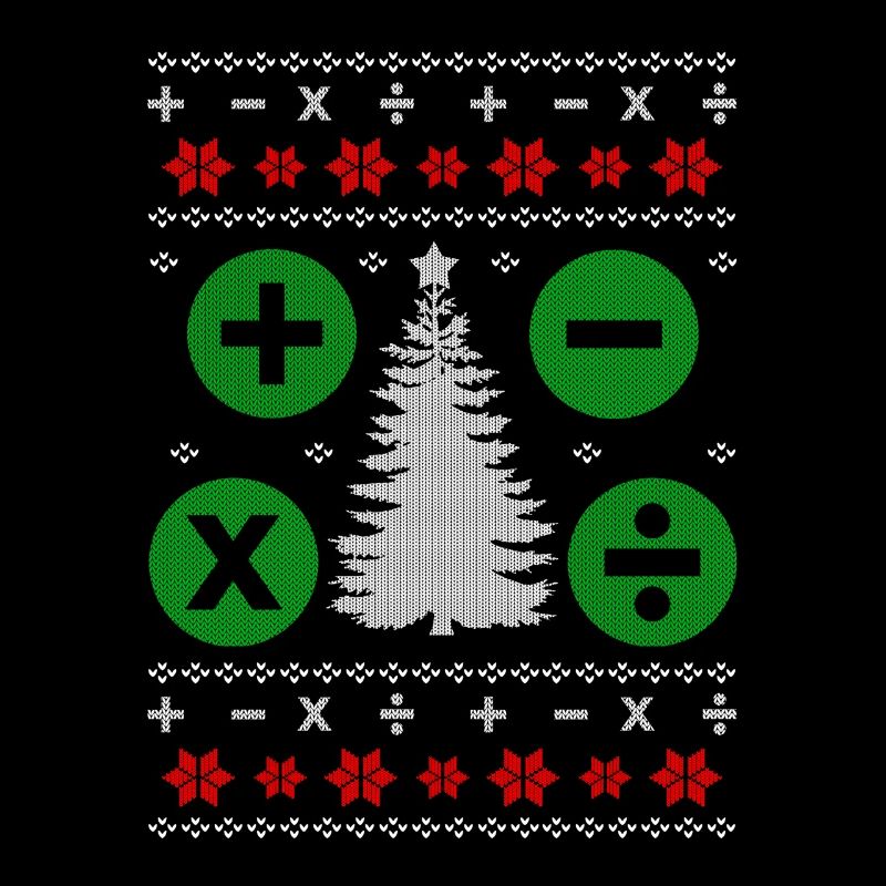Mathematik Ugly Christmas Geschenk