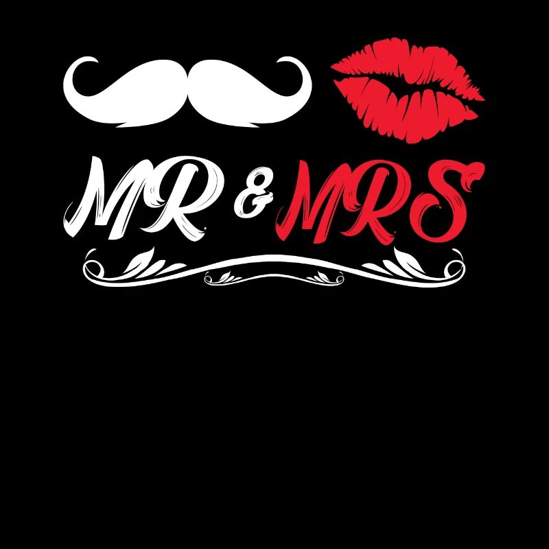 Mr & Mrs Saint-Valentin Cadeau Amour Couples
