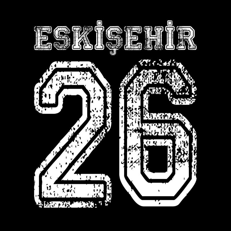 26 Eskisehir plaque d'immatriculation turque comme un cadeau
