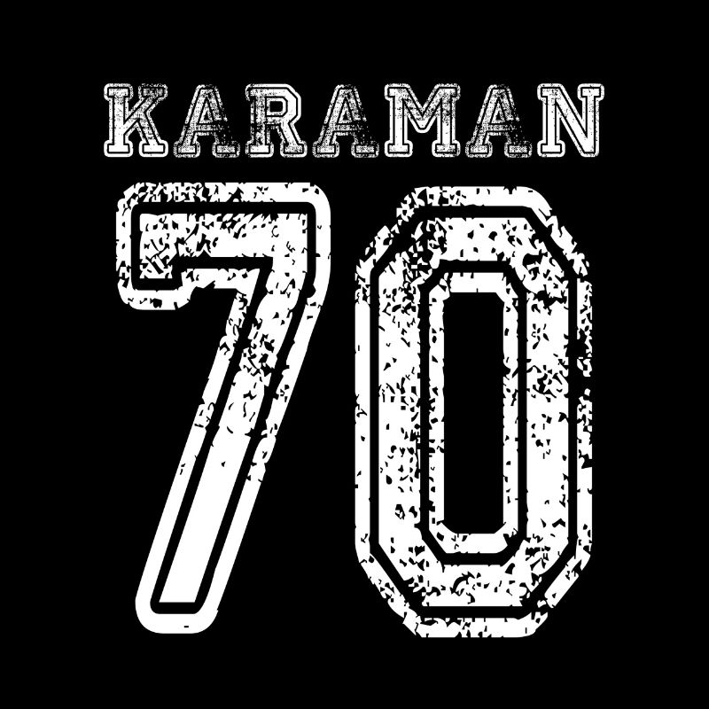 70 Karaman plaque d'immatriculation turque comme un cadeau