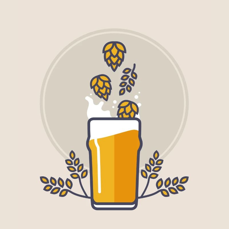 Éclaboussure de bière