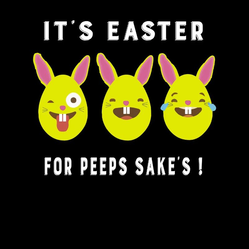 Oeufs de lapin Emoji C'est Pâques pour Sake Peeps