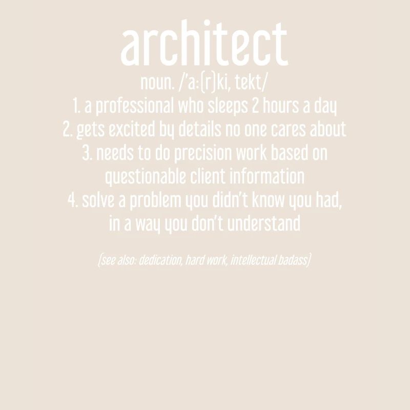 ARCHITECTE - DESIGNER - CONSTRUCTION - DESSIN