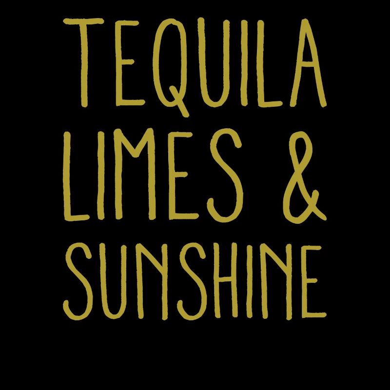 Tequila Limes & Sunshine Funny Cinco De Mayo