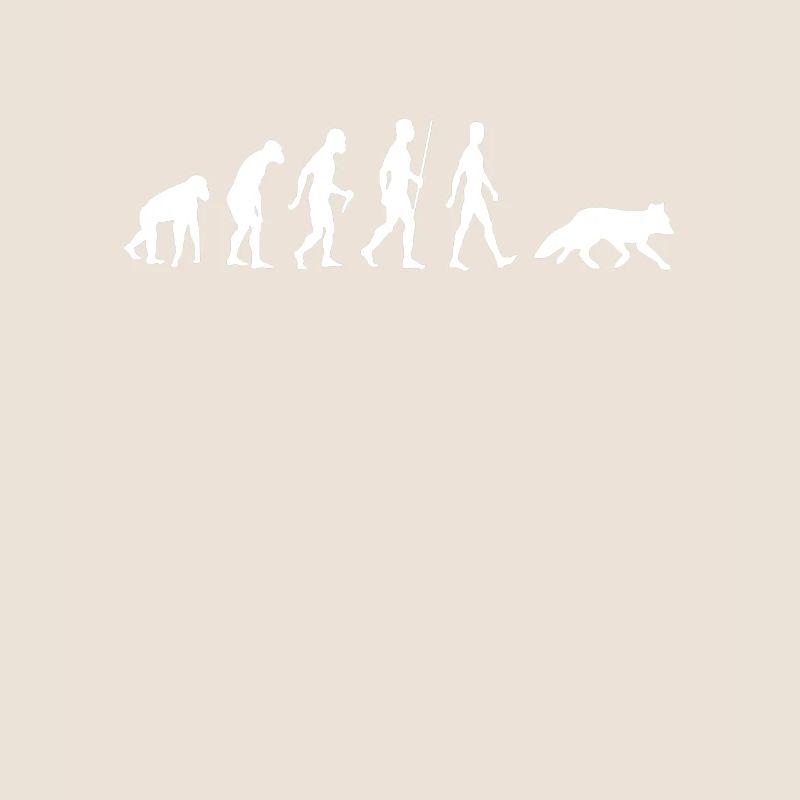 Fuchs Evolution Geschenk Tier Füchsin Rotfuchs