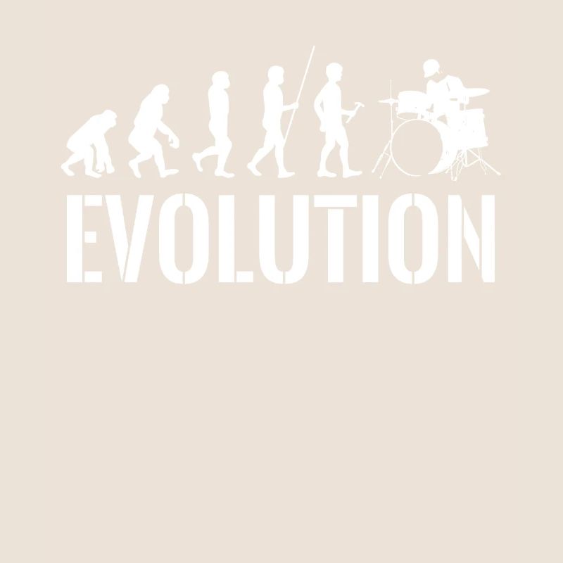 Drummer - Schlagzeug - Evolution - Schlagzeuger