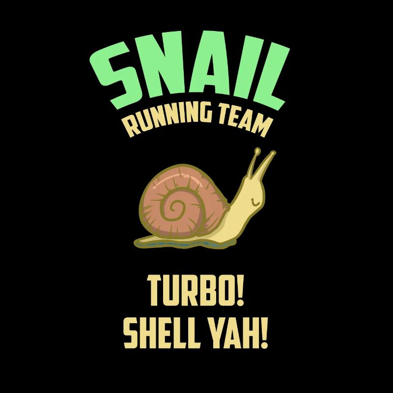 Snail Running Team - Schnecke - Geschenk