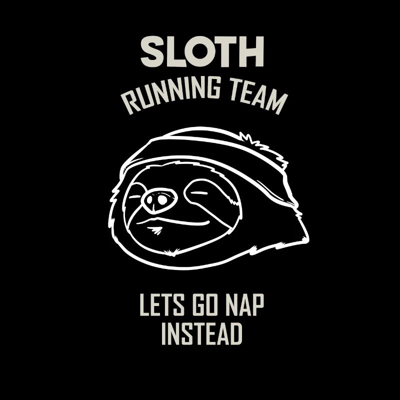 Sloth - Run - Équipe - Cadeau