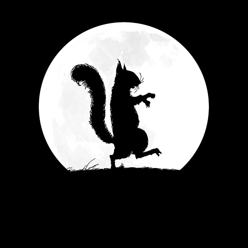 The Squirrel And The Full Moon