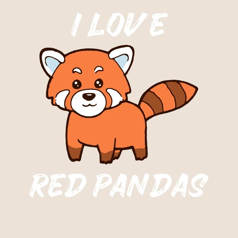 Ours de chat doux Panda rouge Panda rouge