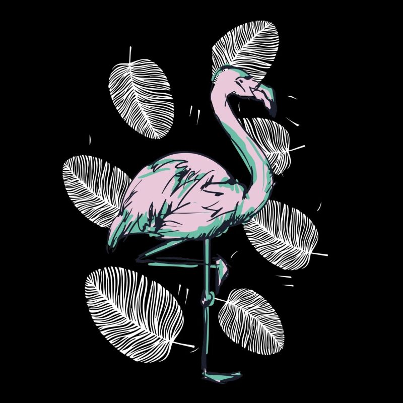 Cool flamingo