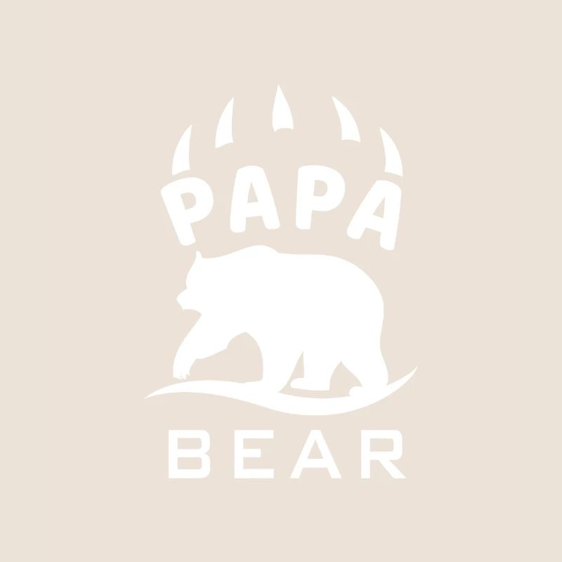 Papa Bär Bear Papi Vater Dad Daddy Shirt