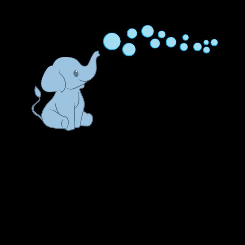 Elephant - Elephant Lover - Elephant - Bubble