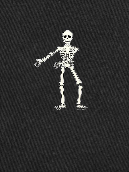 Floss Dance Move Skeleton