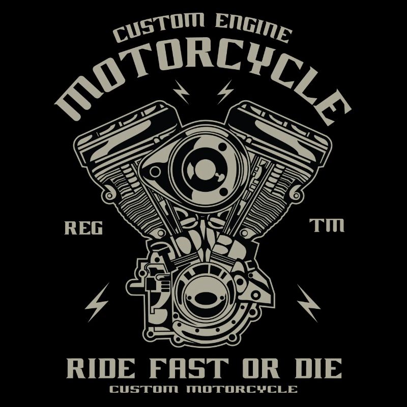 Motorcycle engine conversion Chopper Custom Engine