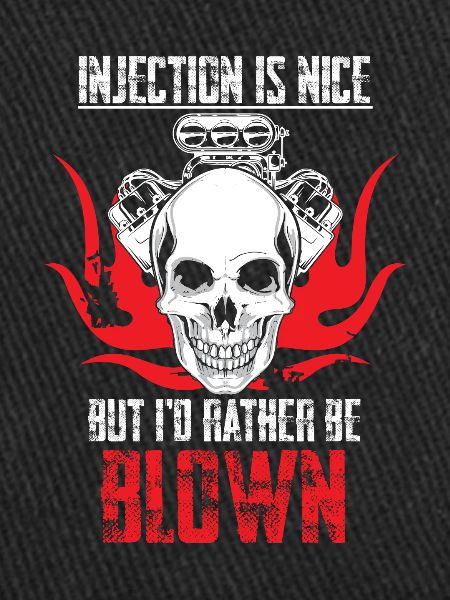 I'd rather be blown