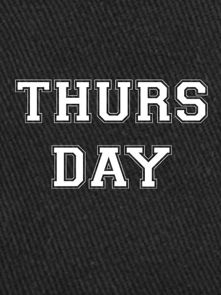 Thursday jeudi