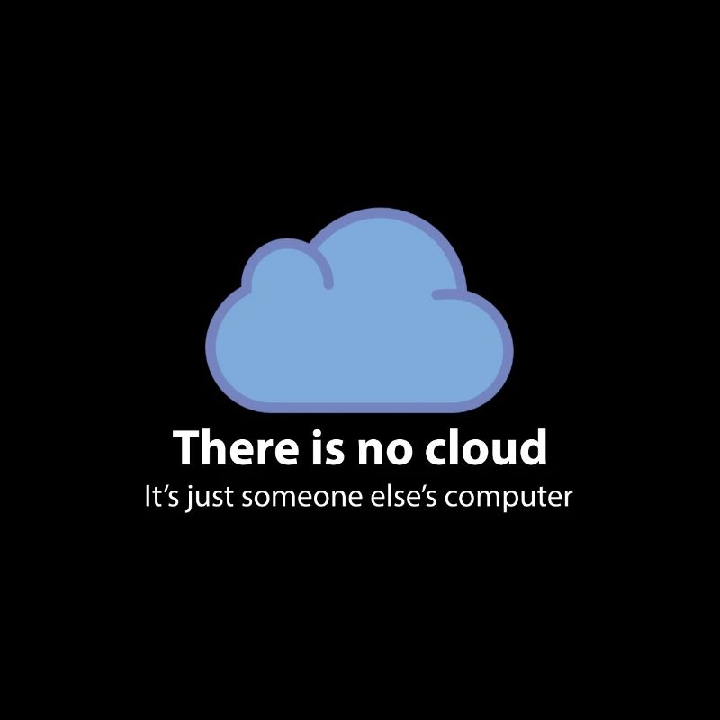there is no cloud