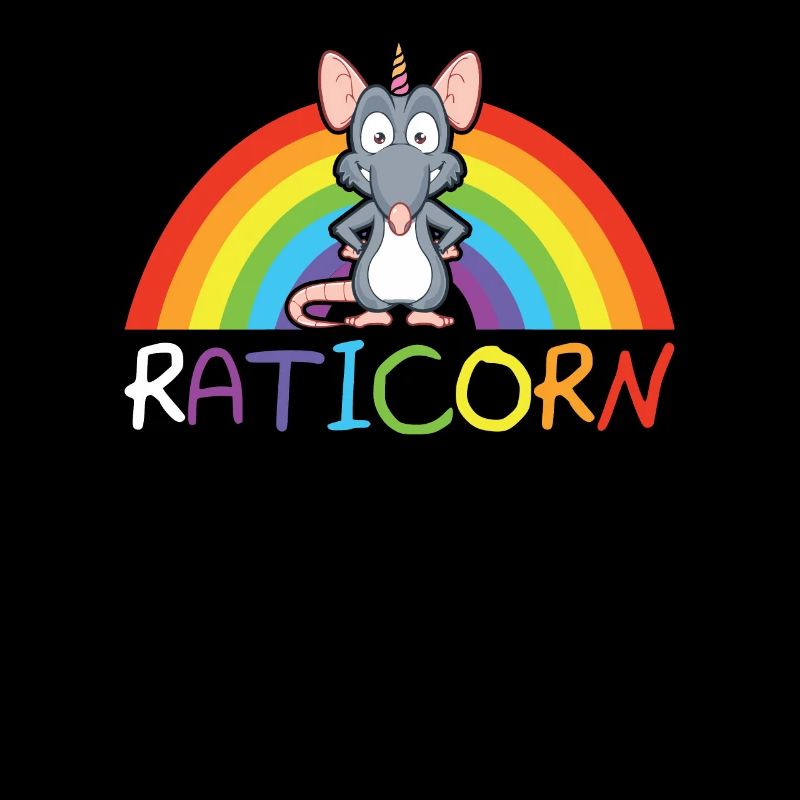 Raticorn Ratte Einhorn Geschenk