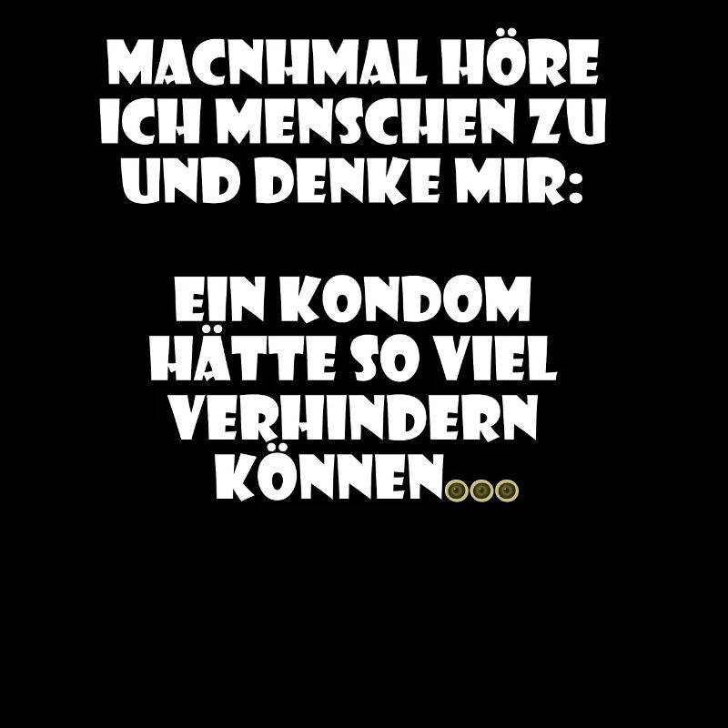 Dumme Menschen Kondom Design