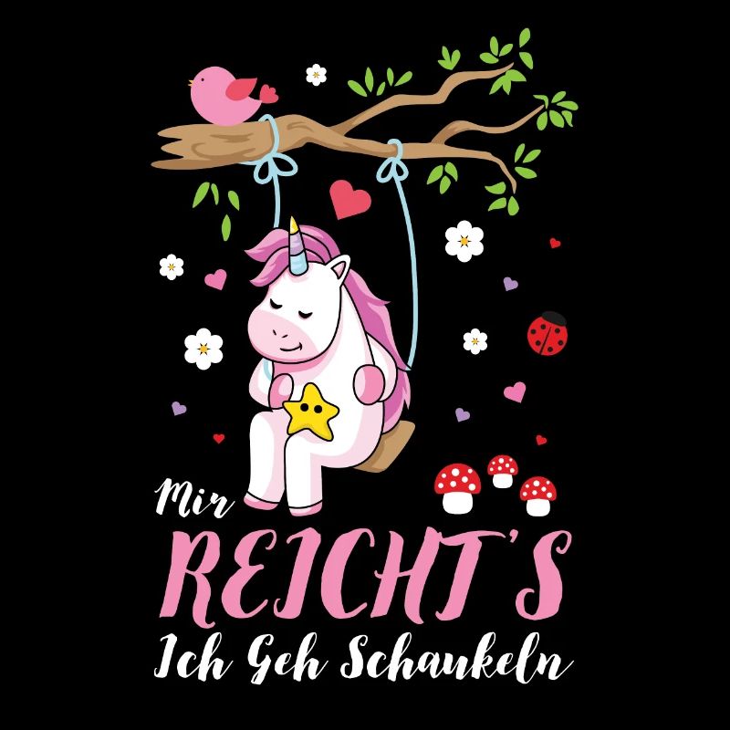 Mir Reichts Ich Geh Schaukeln Einhorn Geschenk