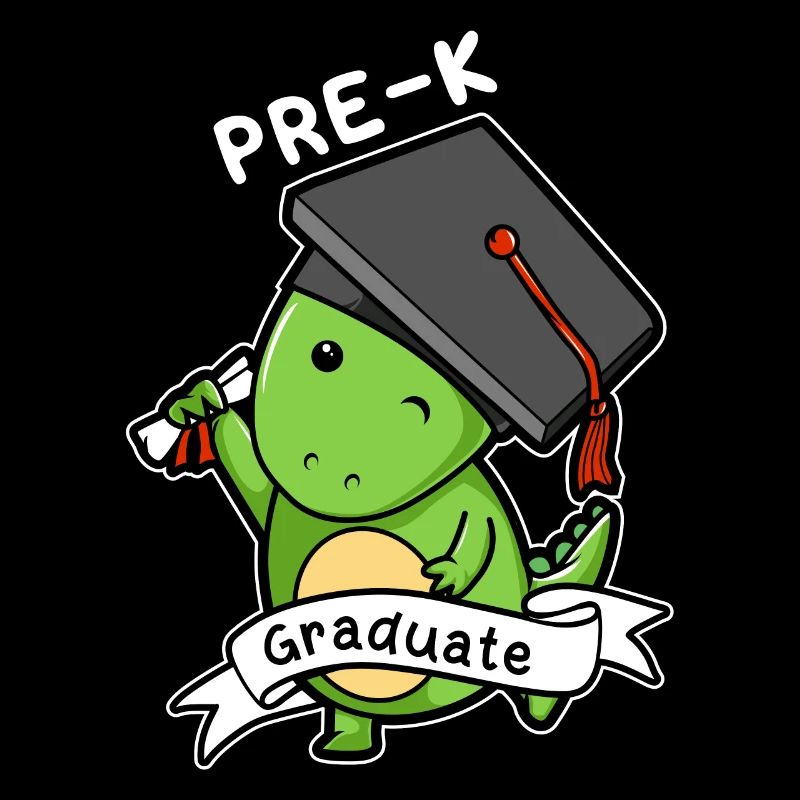 Vor-K graduierter Dinosaurier - lustiges Abschluss-Geschenk