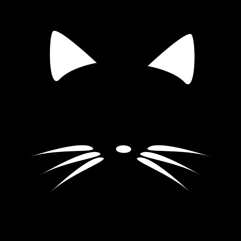 Chat chat visage cadeau chat mignon