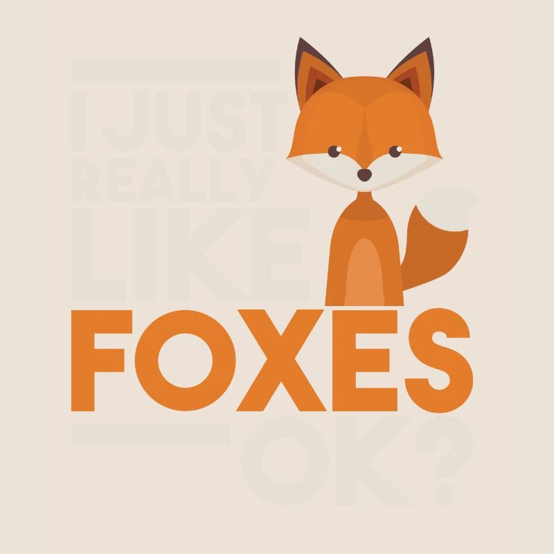 I Just Really Like Foxes Ok TShirt