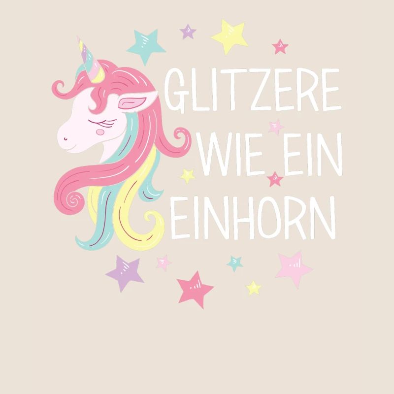 Cooles Einhorn Geschenk Glitzern Unicorn Magie