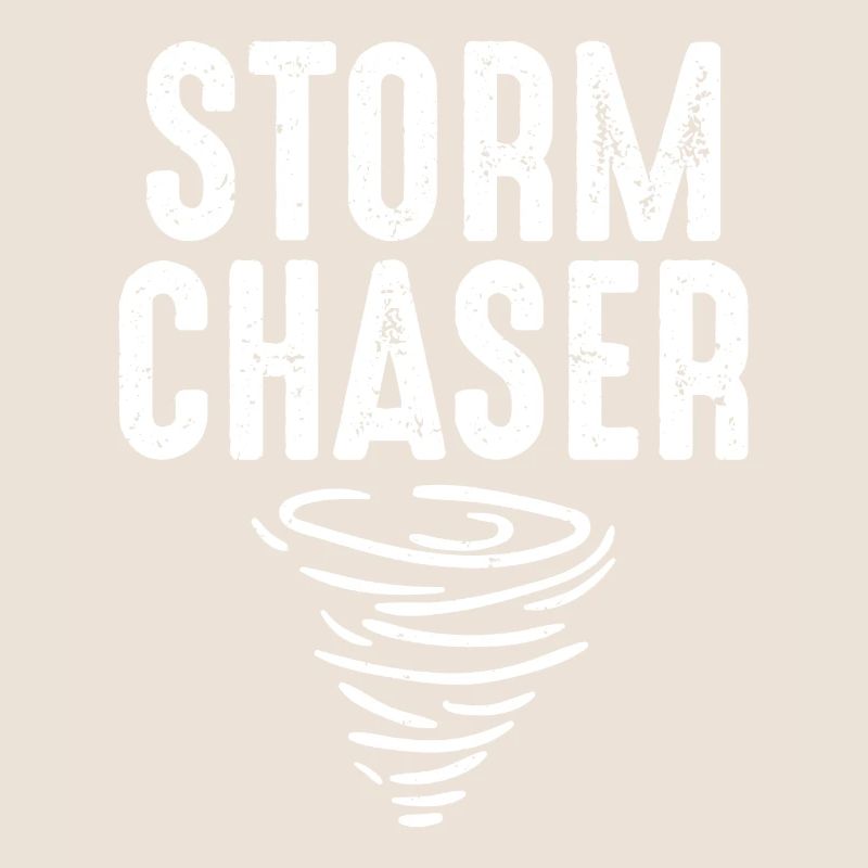 Mignon Storm Chaser par temps violent Tornado Obsessed