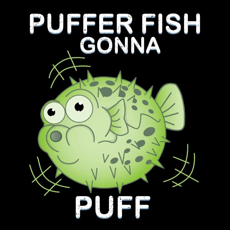 Puffer Fish va gonfler - chemise drôle de globefish