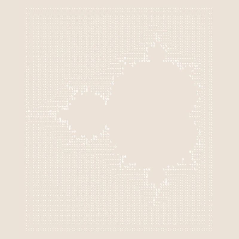 nerd mandelbrot ascii pomme mâle code programer