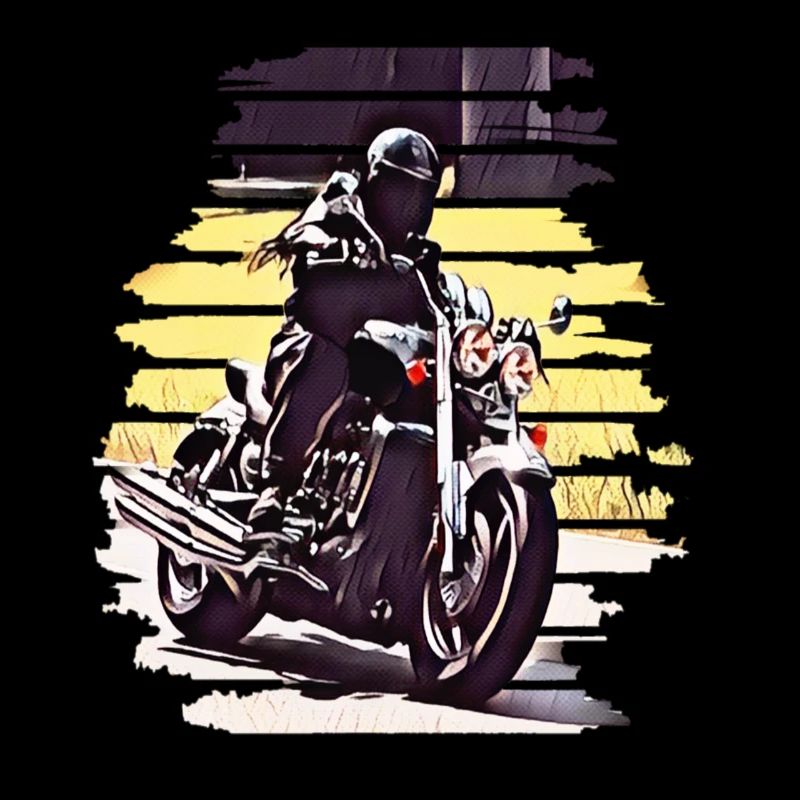 Motorrad Kurvenfahrt Rocket 3