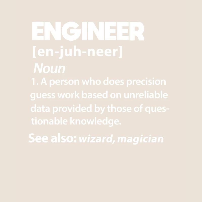 Engineer Engineer Training Career Gift