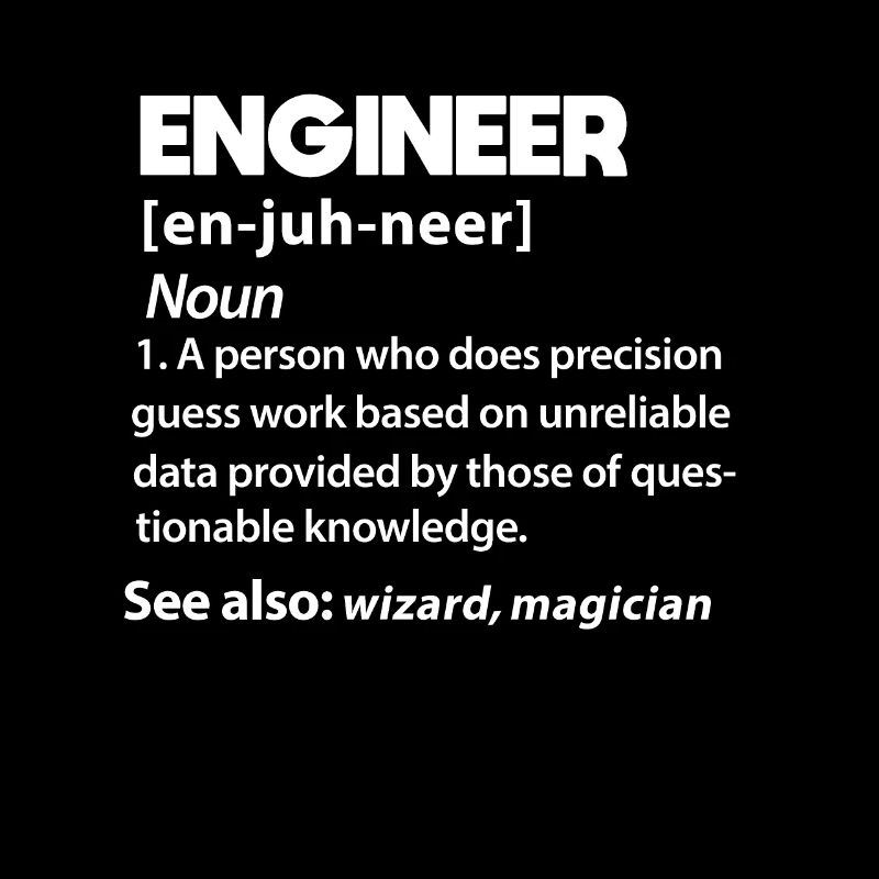 Ingenieur Engineer Ausbildung Karriere Geschenk