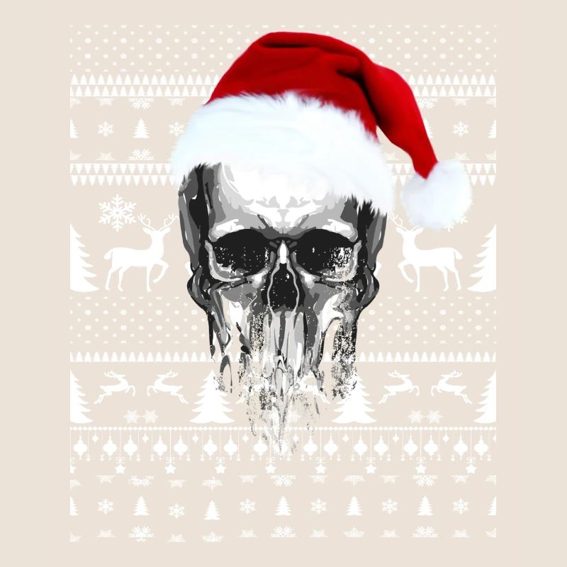 Crâne à Noël