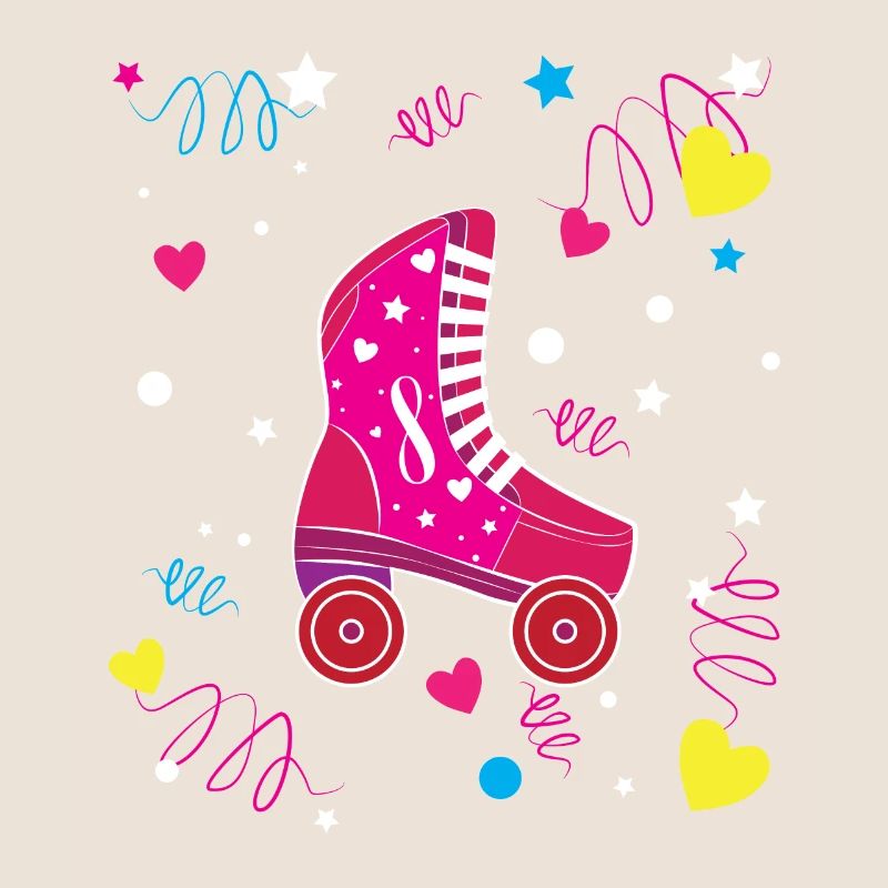 Rollerblade Pink Roller Roller Roller Patinage