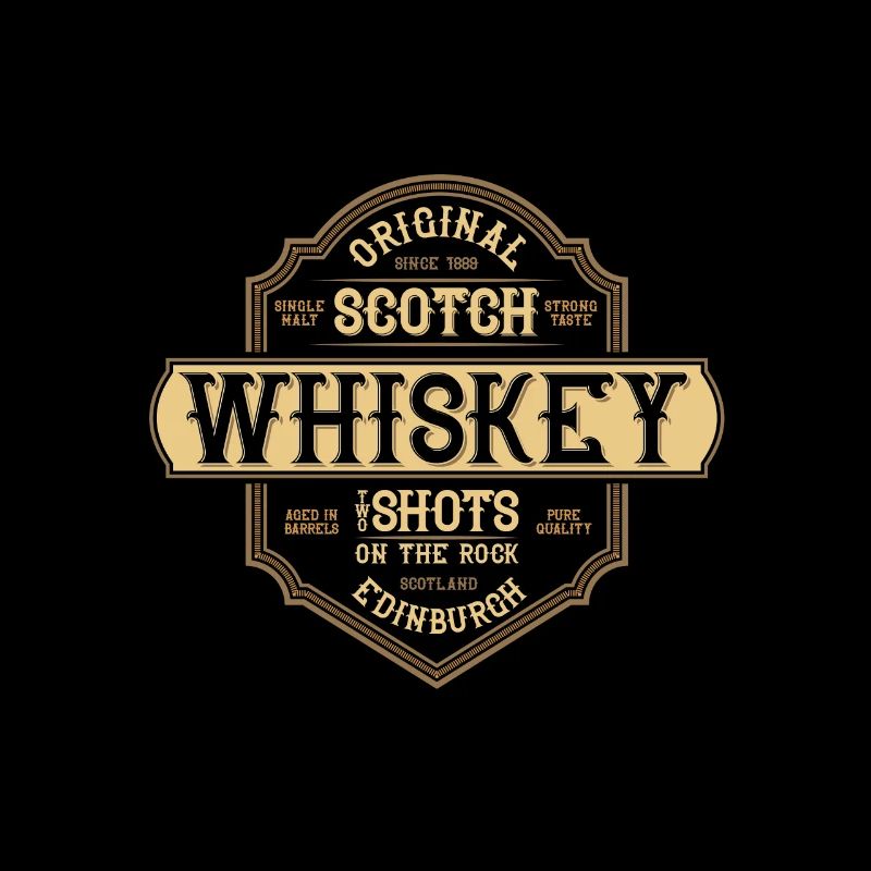 Coups de whisky écossais originaux