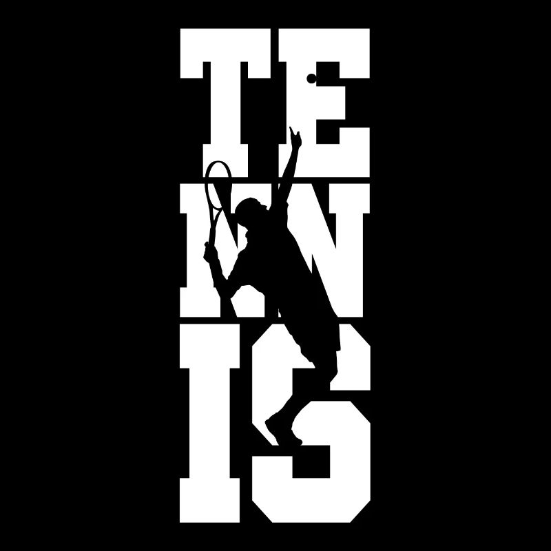 Text Saying Tennis Serve Gift